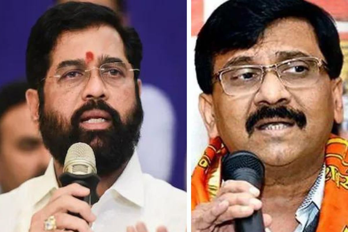 'ईडीला घाबरून आमच्याकडे किंवा भाजपकडे येण्याचं पुण्य..'; मुख्यमंत्र्यांचा संजय राऊतांना टोला