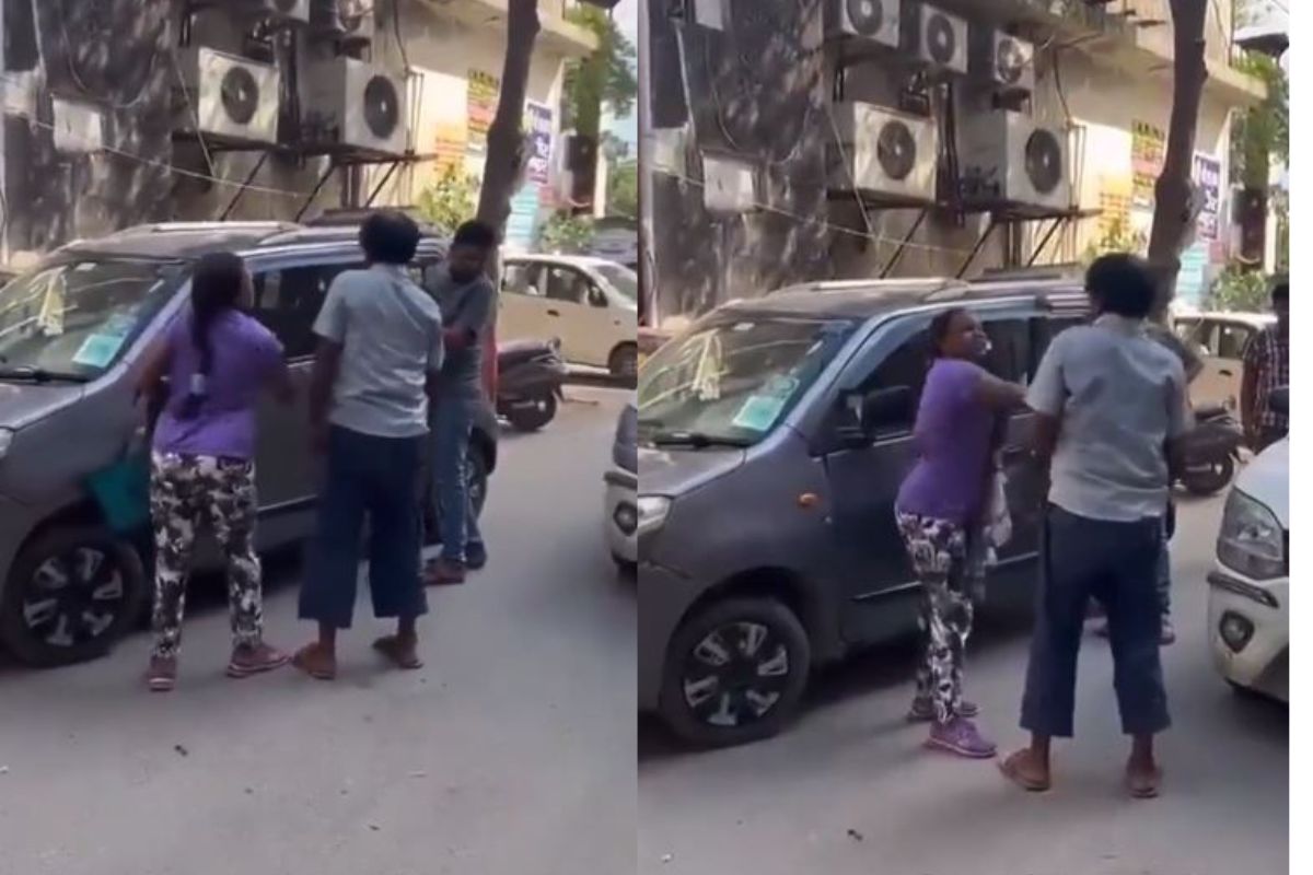 VIDEO: 90 सेकंदात रिक्षाचालकाला 17 वेळा कानशिलात लगावल्या; महिलेची क्रूरता पाहून येईल संताप