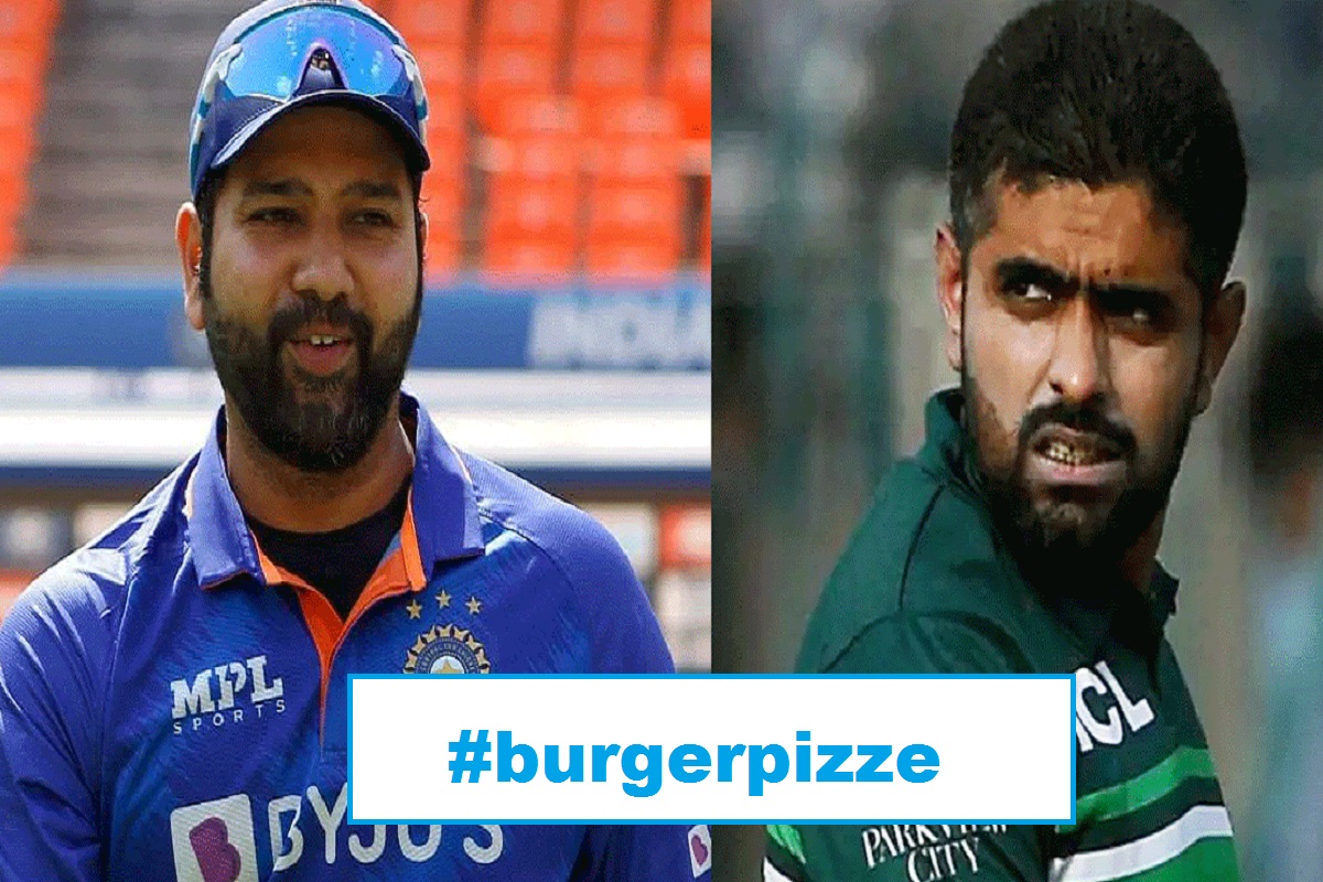 अचानक सोशल मीडियावर #burgerpizze का होऊ लागलं ट्रेंड, याचा भारत-पाकिस्तान मॅचशी काय आहे संबंध?