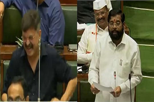 डान्सबार, जितेंद्र आव्हाडांचा उल्लेख आणि सभागृहात हास्यकल्लोळ, मुख्यमंत्री शिंदेंचं पवारांना उत्तर