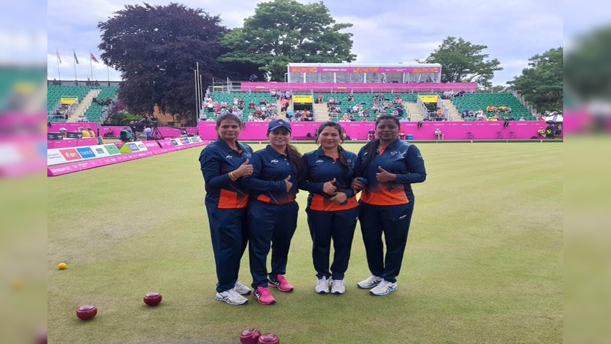 Indian Womens Fours team in Lawn Bowls wins historic gold medal by beating South Africa in final