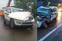 फॉर्च्युनर गाडीचा चुराडा, चाक सुद्धा तुटले, मेटेंच्या अपघाताचा Ground Zero हून पहिला व्हिडीओ VIDEO फॉर्च्युनर गाडीचा चुराडा, चाक सुद्धा तुटले, मेटेंच्या अपघाताचा Ground Zero हून पहिला व्हिडीओ VIDEO