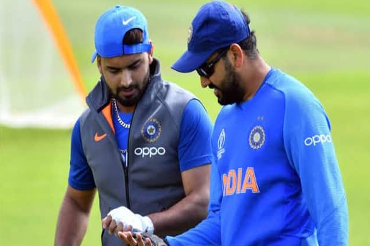 Rohit Sharma Rishabh Pant