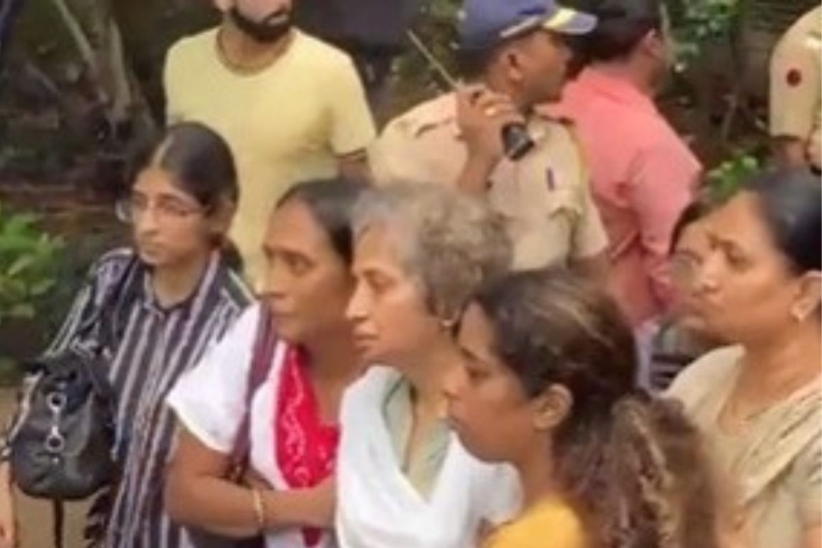 स्तब्ध चेहरा...सुकलेले अश्रू...विनायक मेटेंच्या पत्नीवर मोठा आघात, Video आला समोर