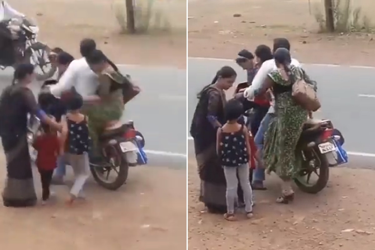 कार नाही... एवढ्या लोकांसाठी तर बसची गरज; पण याने तर चक्कं बाईकवर सगळ्यांना बसवलं, पाहा Video