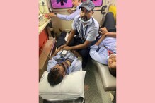 नागपूर विमानतळावर वॉकी-टॉकीवर बोलताना ग्राऊंड स्टाफला विजेचा धक्का; दोघे जखमी नागपूर विमानतळावर वॉकी-टॉकीवर बोलताना ग्राऊंड स्टाफला विजेचा धक्का; दोघे जखमी