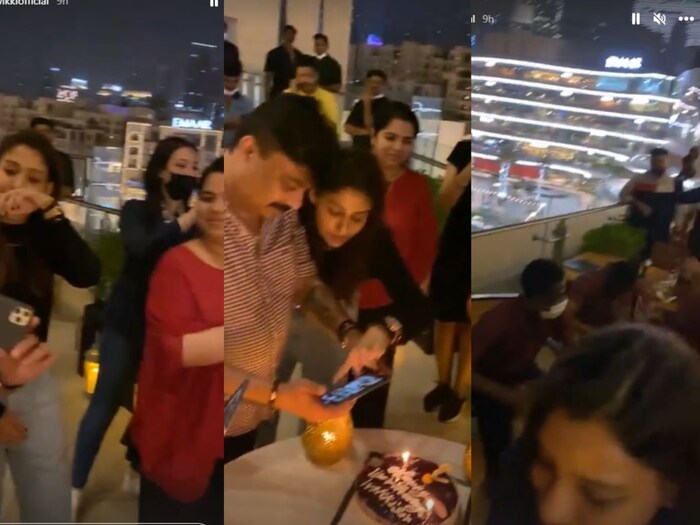 दिग्दर्शकाने आपल्या वाढदिवसानिमित्त पत्नी नयनतारासोबतचे रोमँटिक फोटो शेअर केले आहेत. 