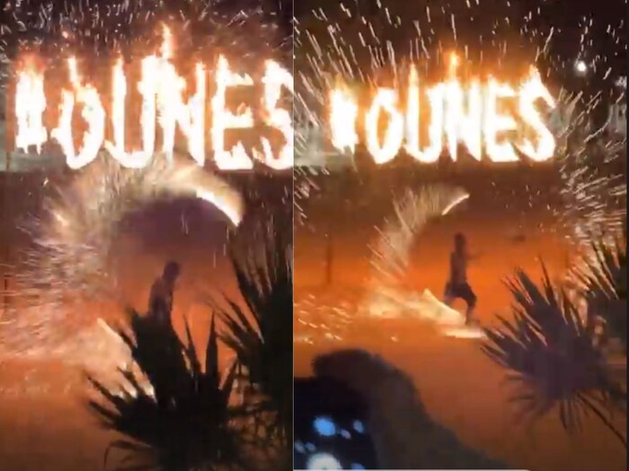 कॅप्शनमध्ये लिहलंय, 'माझा वाढदिवस त्या कुटुंबासोबत जो मला शुद्ध प्रेम देतो. माझी पत्नी आणि माझ्या प्रियजनांसोबत बुर्ज खलिफा जवळ एक ड्रीमी बर्थडे... यापेक्षा चांगलं काहीही असू शकत नाही...मी देवाचे नेहमी आभार मानतो की त्याने मला या आयुष्यातील सर्व सुंदर क्षण दिले आहेत'.