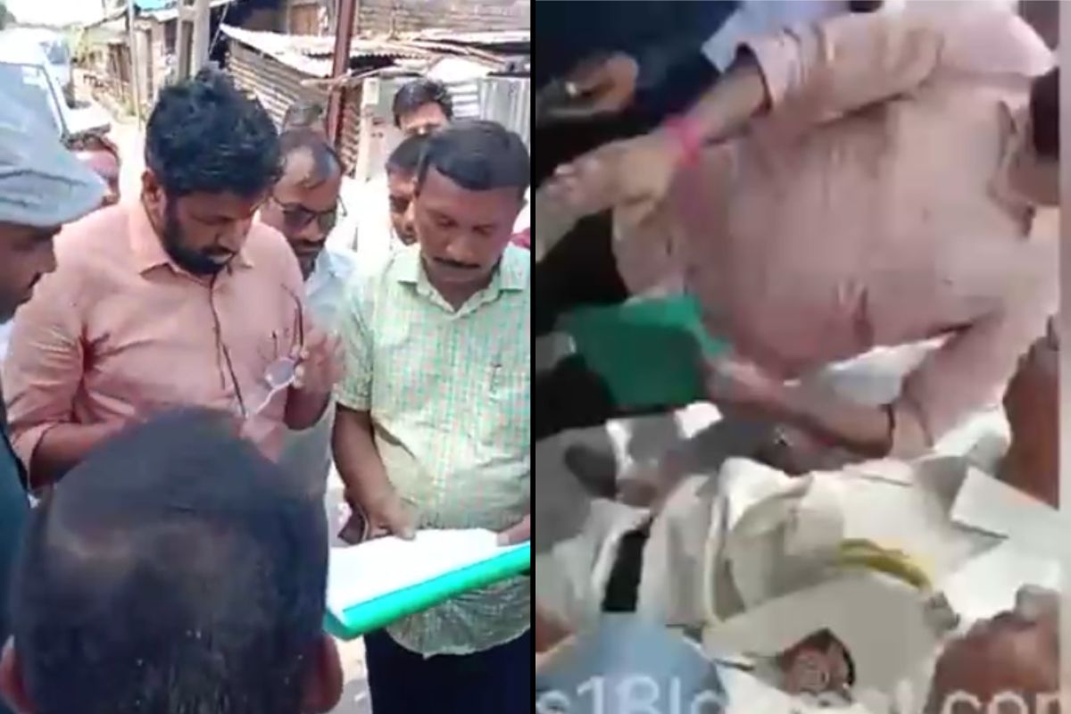 बच्चू कडूंचा हा व्हिडी ओसोशल मीडियावर चांगलाच व्हायरल होत आहे.