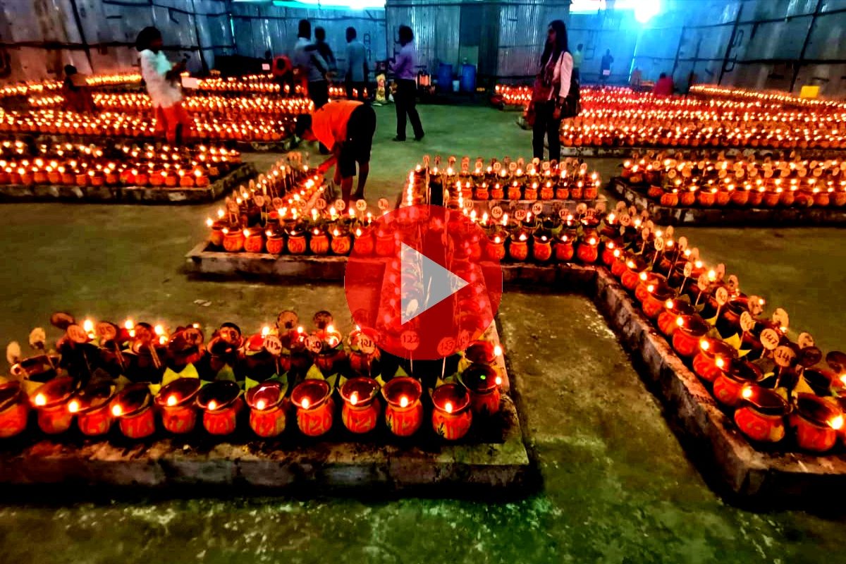 Video: सर्व मनोकामना पूर्ण करणारी अग्याराम देवी, 2706 अखंड ज्योतींनी उजळले मंदिर