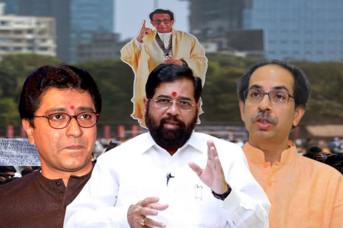 राजनी ऐकलं, पण शिंदेंना कायद्याचा फायदा! बाळासाहेबांच्या फोटोवरून शिंदे गटाचं उद्धवना प्रत्युत्तर