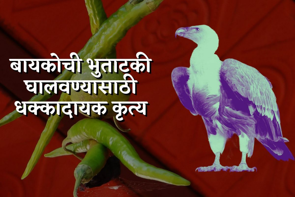 नाशकात अंधश्रद्धेचा कळस! बायकोची भुताटकी घालवण्यासाठी पतीचं धक्कादायक कृत्य