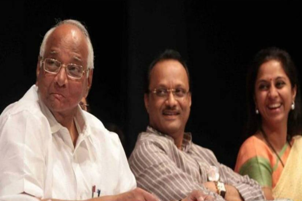 Sharad Pawar Ajit Pawar Supriya Sule