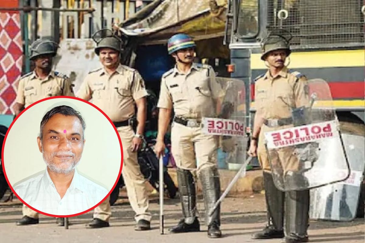 पोलीस ठाण्यात तक्रार दाखल करण्यासाठी गेलेल्या व्यक्तीचा मृत्यू, नातेवाईकांचा घातपाताच संशय