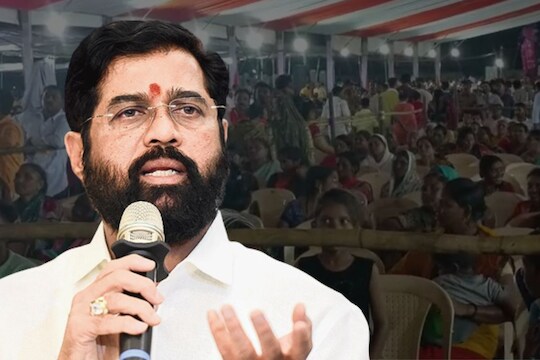 मुख्यमंत्र्यांचं भाषण सुरू व्हायच्या आधीच निघाले कार्यकर्ते