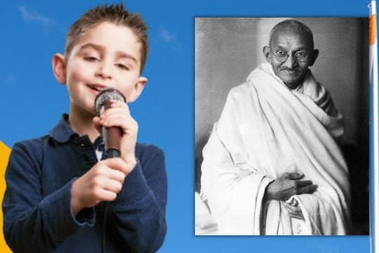 महात्मा गांधी जयंतीनिमित्त लहान मुलांना लिहून द्या झक्कास भाषण