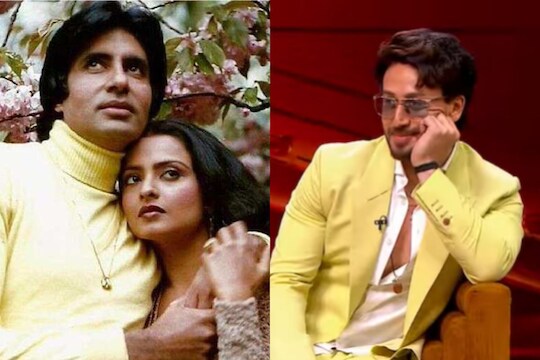 अमिताभ-रेखांविषयी हे काय बोलून गेला टायगर श्रॉफ? करण जोहरही झाला थक्क