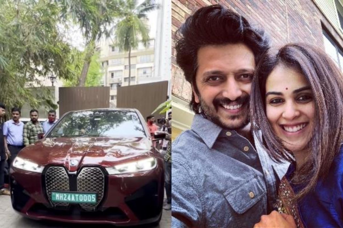 गणेश चतुर्थीच्या मुहुर्तावर रितेश जेनेलियानं खरेदी केली नवी कोरी BMW;किंमत वाचून व्हाल थक्क