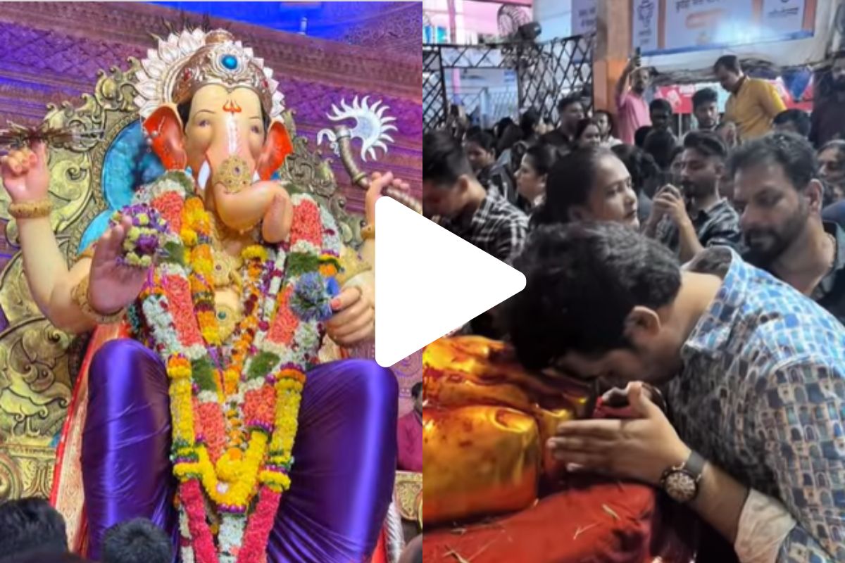 'दोन वर्ष त्याने सगळ्यांना घरात कोंडून ठेवलं त्यामुळे...'; विकास पाटीलने शेअर केला बाप्पाचा Video