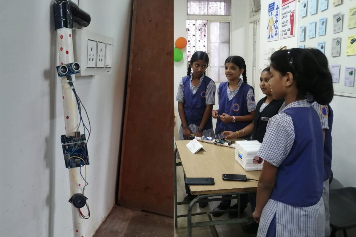 Aurangabad : सहावीत शिकणाऱ्या विद्यार्थिनींनी अंधांसाठी केलं मोठं काम, वाचून वाटेल अभिमान