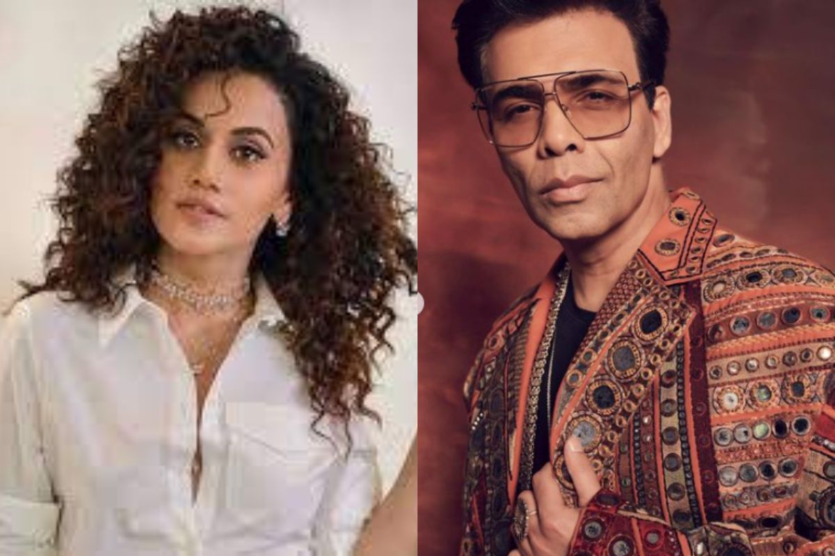 karan johar and tapsee pannu