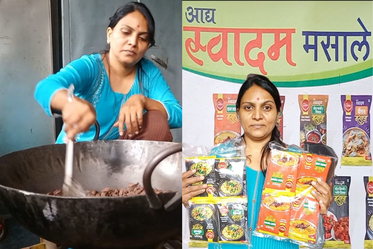 Aurangabad : गलेलठ्ठ पगार सोडण्याचं दाखवलं धाडस, मसाला उद्योगात बनवला ब्रँड, Video