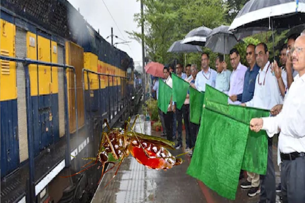 खास डासांसाठी ट्रेन.