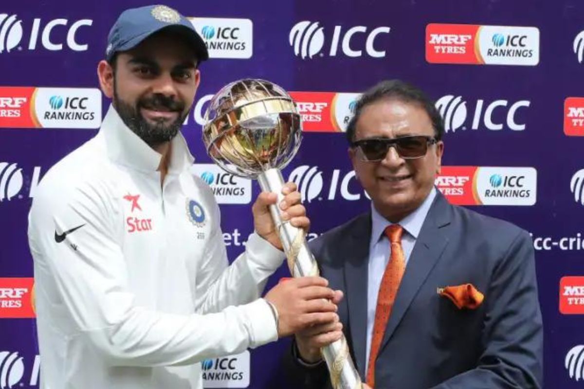 विराट कोहली आणि सुनील गावस्कर