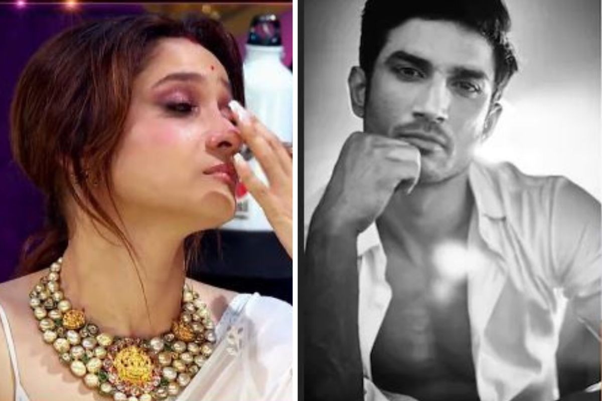 सुशांत सिंह राजपूतच्या आठवणीत अंकिता लोखंडेला सेटवरच कोसळलं रडू, इमोशनल VIDEO