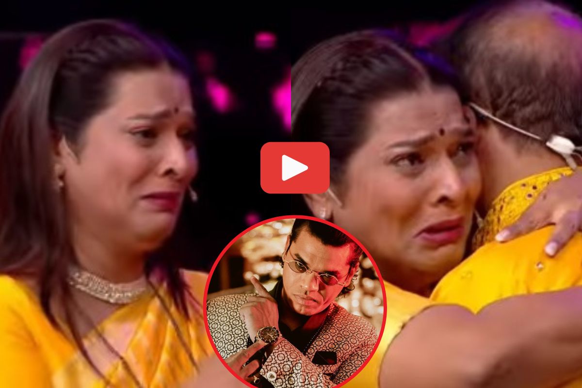 Ata Houde Dhingana : सिद्धार्थनं असं काय विचारलं? ज्यामुळे 'होऊ दे धिंगाणा'च्या मंचावर सुवा आई ढसाढसा रडली