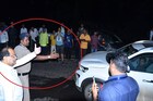 VIDEO:महाराष्ट्राचे महसूल मंत्री जेव्हा ताफा सोडून रस्त्याची वाहतूक सुरळीत करतात
