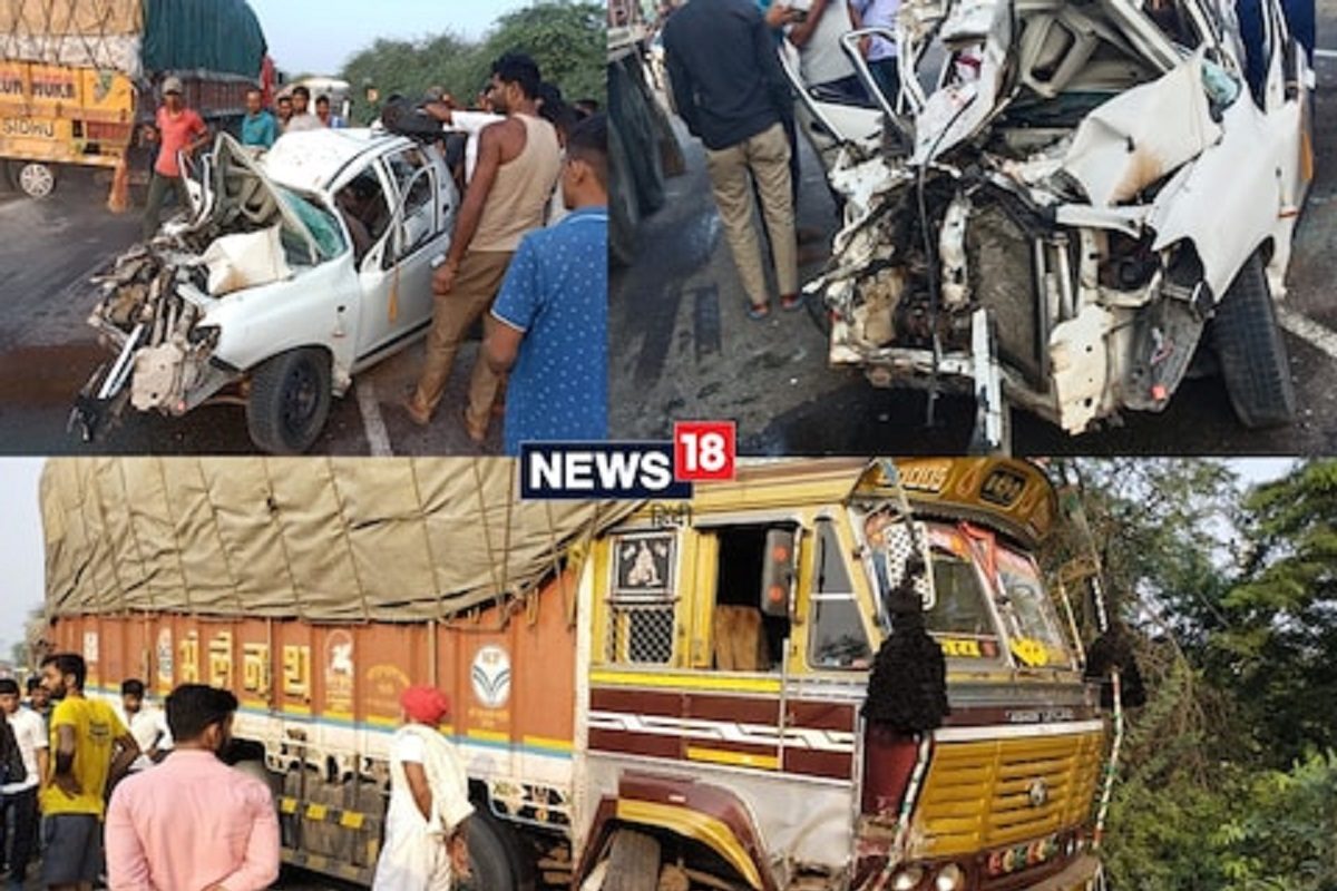 नियतीही कठोर झाली! देवदर्शनावरून परतणाऱ्या कुटुंबाचा अपघात, चिमुकला वाचला पण...