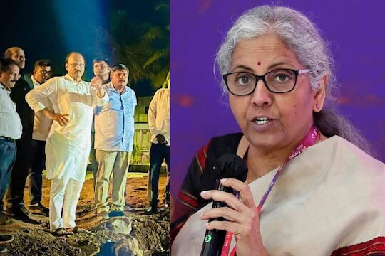 अजित पवार हे आजपासून तीन दिवस बारामती दौऱ्यावर असून सकाळी त्यांनी शहरातील विविध विकास कामांची पाहणी केली