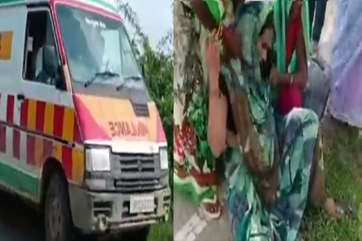 अॅम्ब्युलन्स ड्रायव्हरचं प्रेग्नंट महिलेसोबत संतापजनक कृत्य