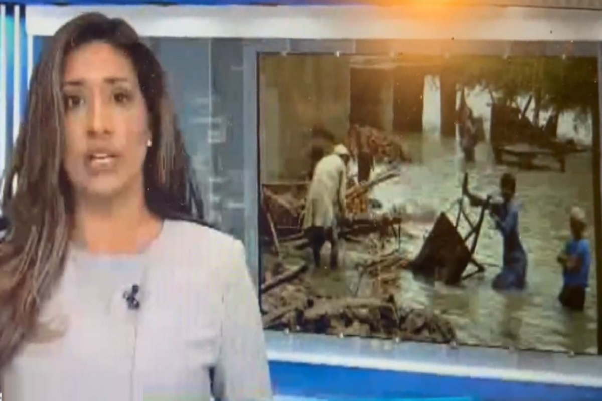 Live शोमध्ये अँकरने गिळली माशी, ती १ सेकंद थांबली आणि... Video सोशल मीडियावर व्हायरल