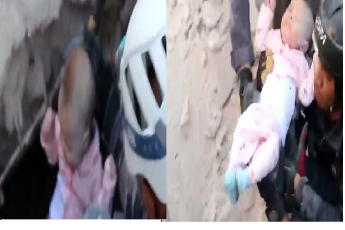 चमत्कार! 4 महिन्यांच्या बाळावर कोसळली इमारत; ढिगाऱ्याखाली 30 तासांनंतरही जिवंत, साधं खरचटलंही नाही