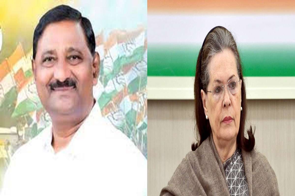 चंद्रकांत हंडोरे आणि सोनिया गांधी यांचा फाईल फोटो