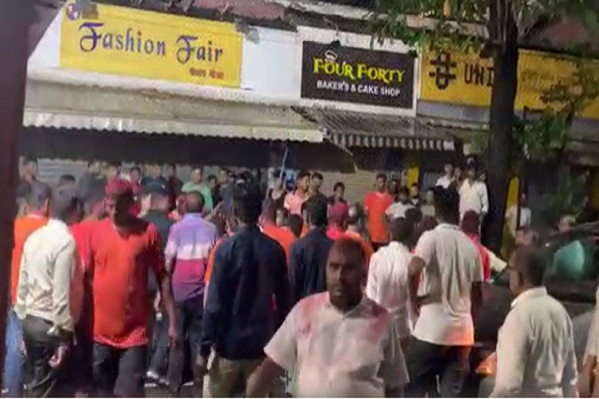 दादरनंतर ऐरोवलीत कार्यकर्त्यांचा राडा, शिवसेना-भाजप समर्थक आमनेसामने, पाहा मारहाणीचा VIDEO