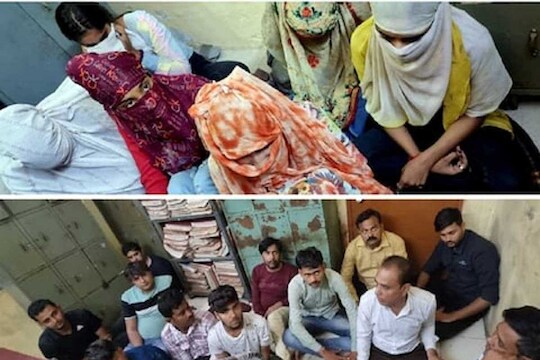 स्पा पार्लरमध्ये सेक्स रॅकेट, पोलिसांचा छापा, तरुण-तरुणी आपत्तीजनक अवस्थेत