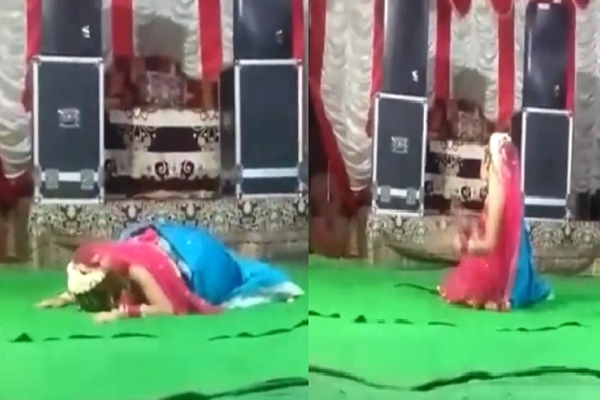 VIDEO : डान्स करताना अचानक खाली कोसळला तरुण, मृत्यूचा थरार कॅमेऱ्यात कैद
