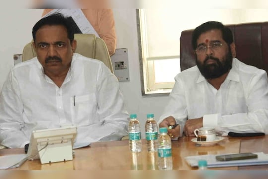 Eknath Shinde vs Jayant Patil : कसं काय पाटील बरं हाय का? काल दिल्लीत झालं ते खर हाय का? सीएम शिंदेचा जयंत पाटलांवर हल्लाबोल