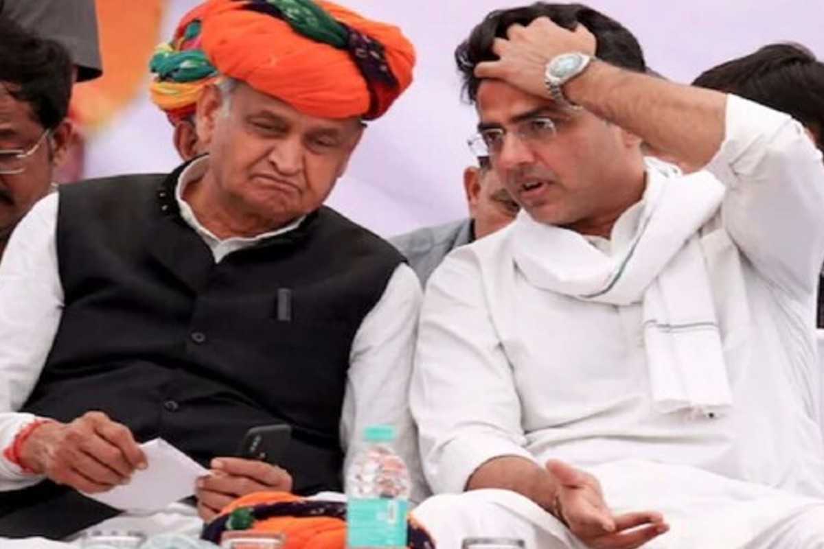 Rajasthan Congress : वाळवंटात वादळ! काँग्रेसचं आणखी एक राज्य संकटात, गहलोत गटाचे 92 आमदार राजीनाम्याच्या तयारीत
