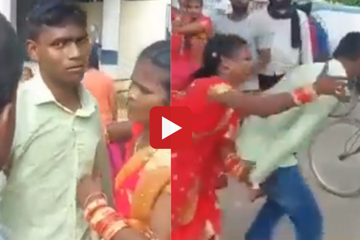 नवरीला न घेताच नवऱ्यानं काढला पळ, चर्चेत आलं बिहारमधलं अजब-गजब Love, पाहा Video