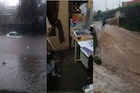 पुण्यात आभाळ फाटलं, ढगफुटीसदृश पाऊस, पाणीच पाणी, पाहा पावसाचे भयंकर VIDEO