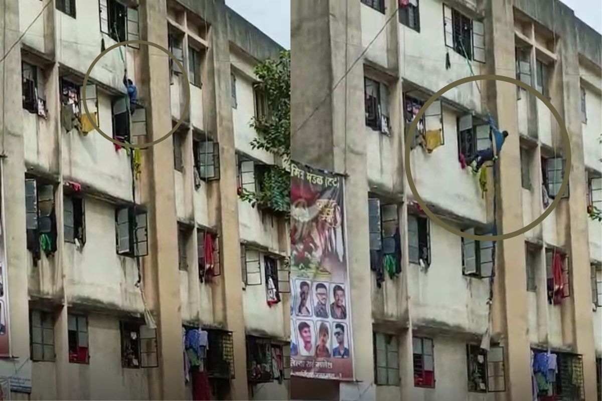 पुणे : नशेत इमारतीच्या खिडकीतून उतरण्याचा प्रयत्न, चौथ्या मजल्याहून कोसळून मृत्यू, विचलित करणारं दृश्य
