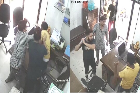 नवी मुंबईत तरुणाला ऑफिसमध्ये शिरुन मारहाण