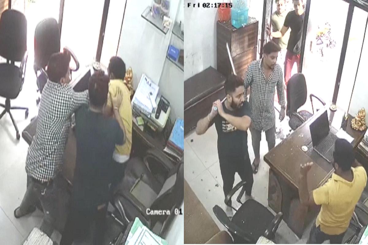 नवी मुंबईत तरुणाला ऑफिसमध्ये शिरुन मारहाण