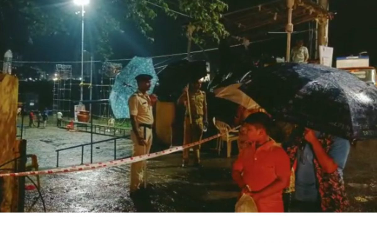 मोठी बातमी! पनवेलमध्ये गणेश विसर्जनादरम्यान 11 जणांना विजेचा झटका, अनेकांची प्रकृती चिंताजनक