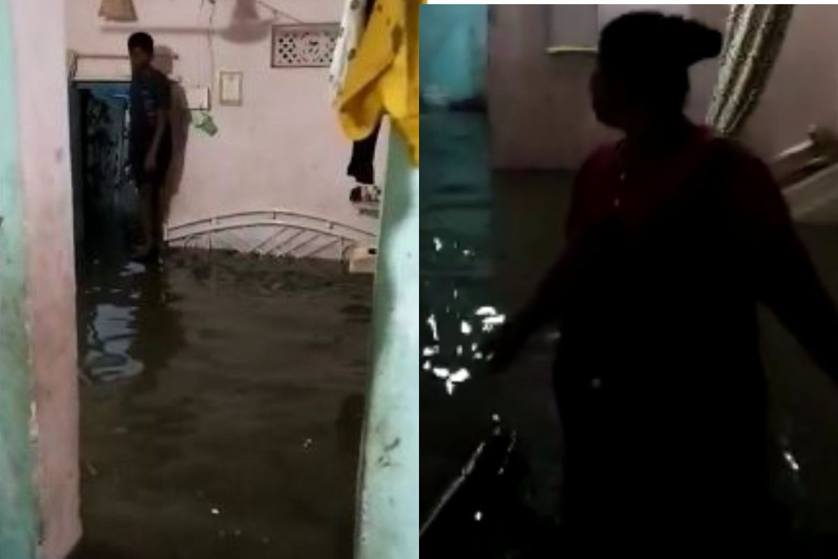 Video : पावसामुळे घरात तळं अन् मुंगूसही शिरला, पुण्याच्या दांडेकर पुलाजवळील वस्तीतील भीषण दृश्य