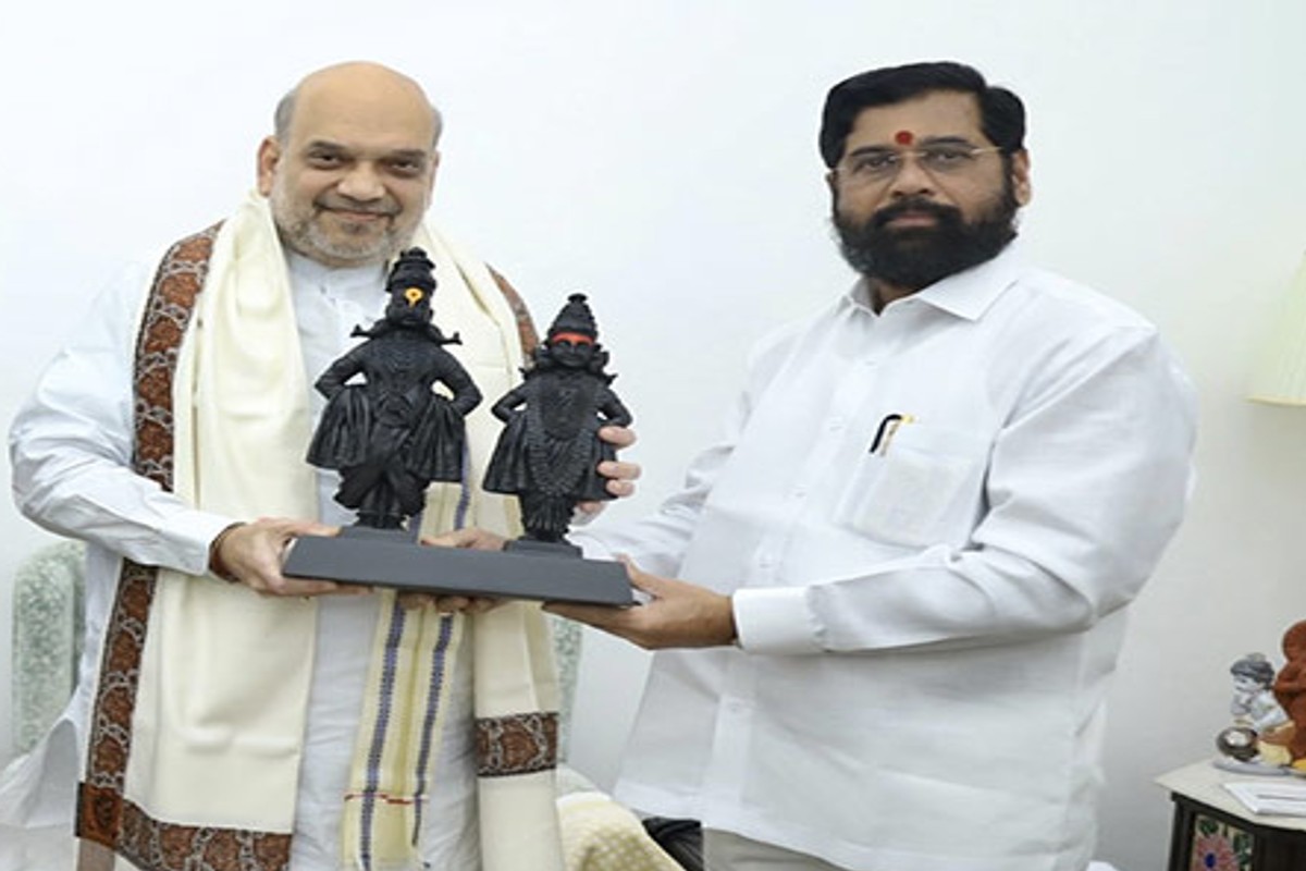 एकनाथ शिंदे अमित शाहंच्या भेटीला